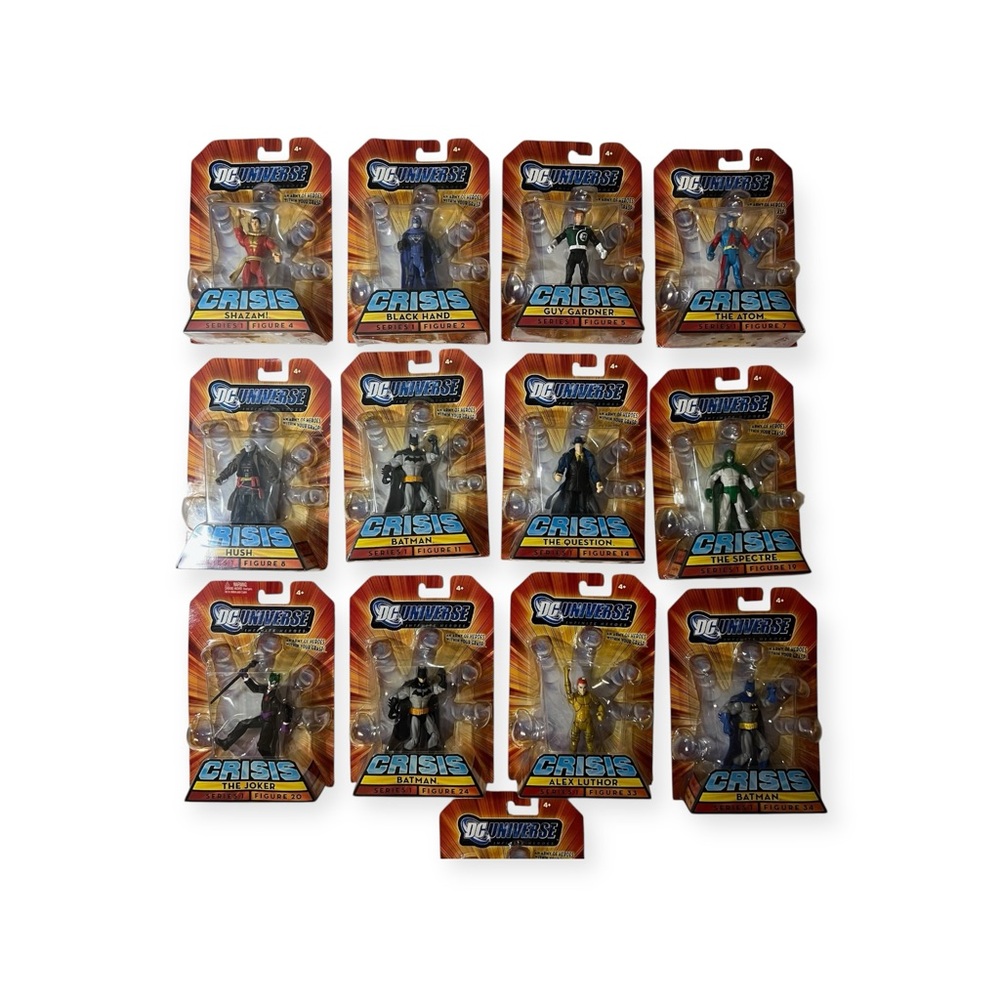 DC Universe DC Crisis Series 1 Action Figure Lot